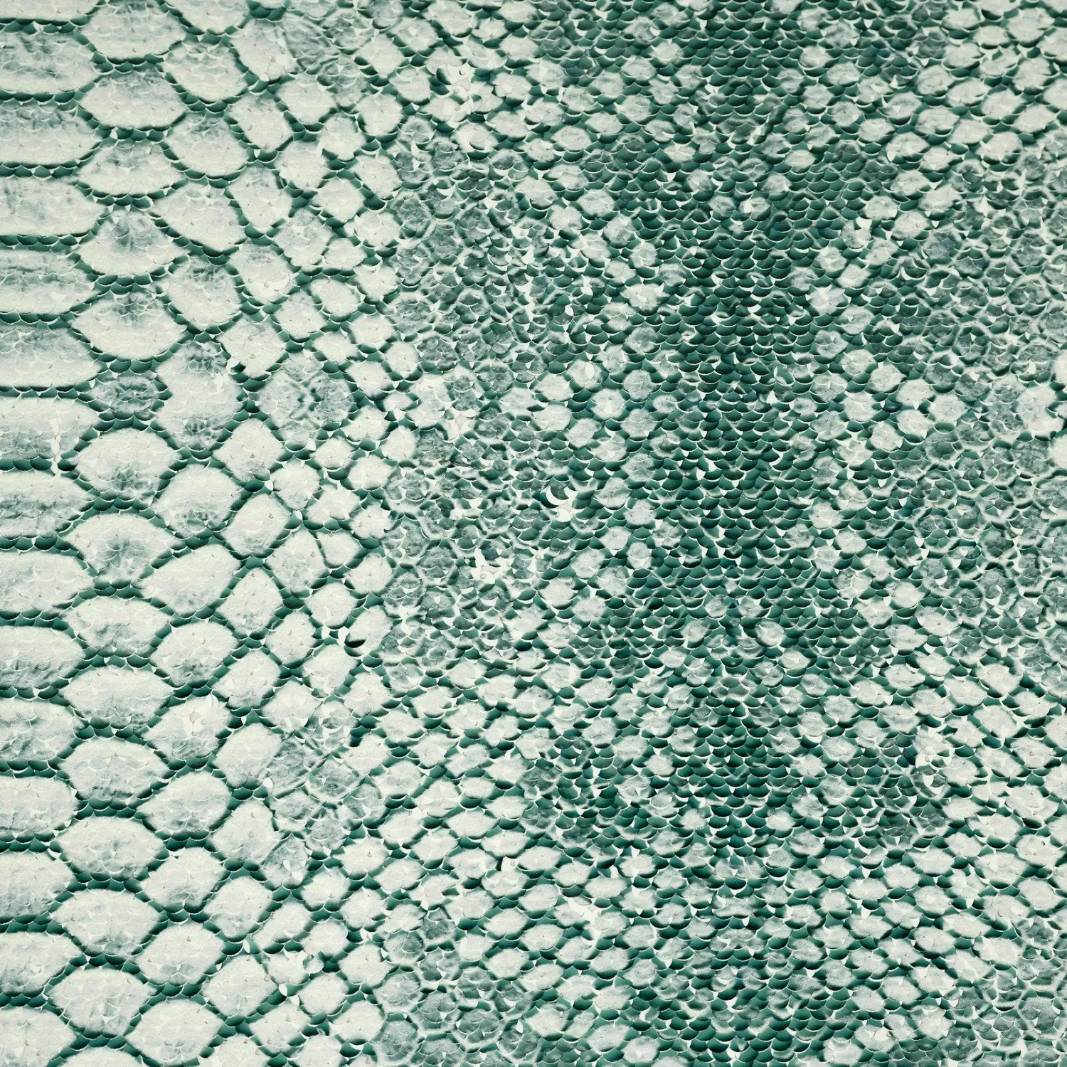 Crocodile Printed Flip Sequin on Spandex Fabric | Blue Moon Fabrics