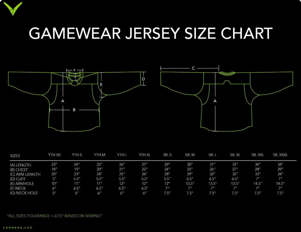 Customized Oregon Green Authentic Sublimated With Twill Jersey