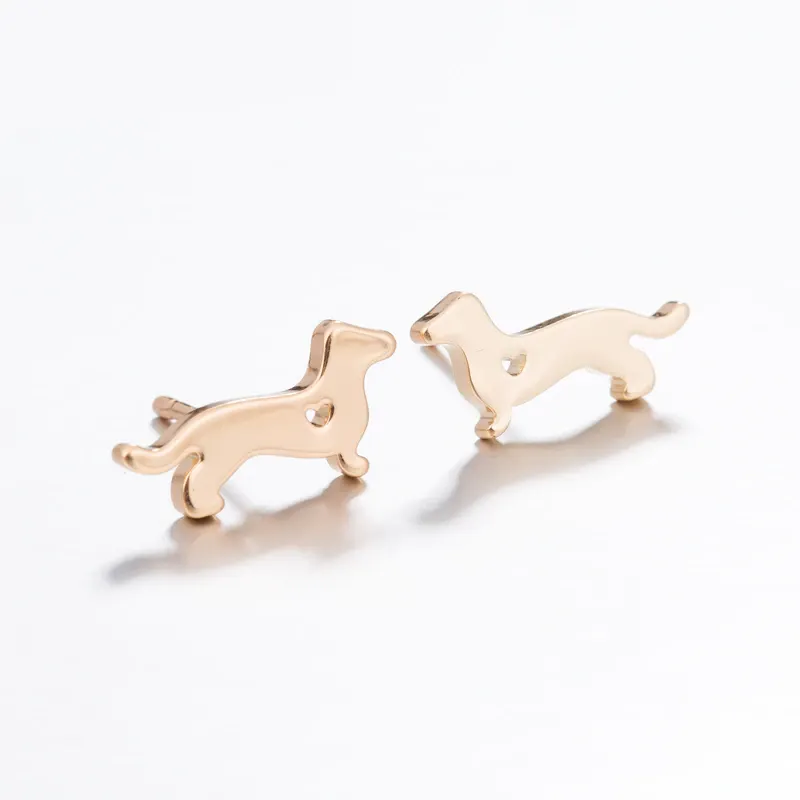 Cute Dachshunds Stud Earrings (FREE GIVEAWAY!)