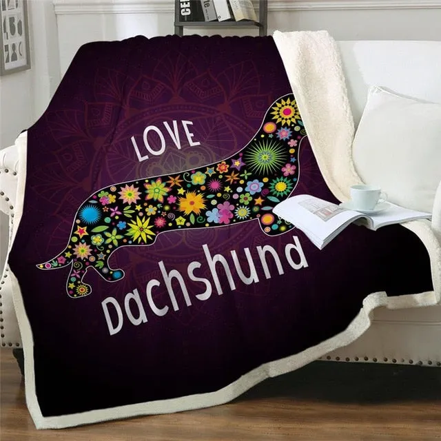 Dach Everywhere™ Sherpa Fleece Throw Blanket