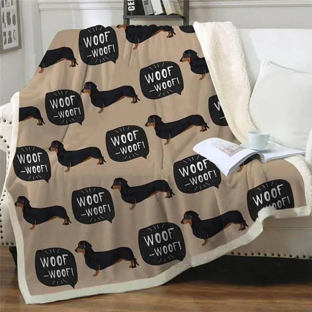 Dach Everywhere™ Sherpa Fleece Throw Blanket