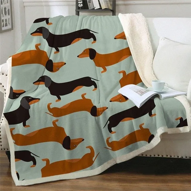 Dach Everywhere™ Sherpa Fleece Throw Blanket