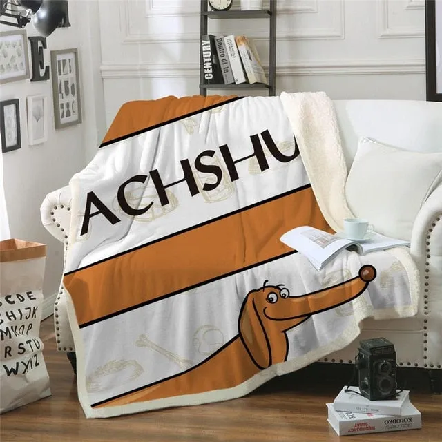 Dach Everywhere™ Sherpa Fleece Throw Blanket