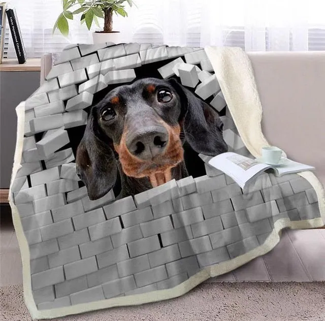 Dach Everywhere™ Sherpa Fleece Throw Blanket