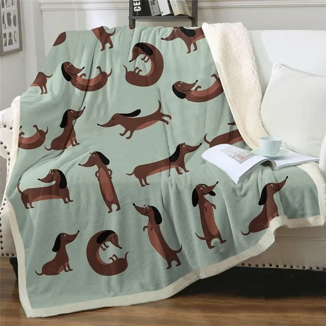 Dach Everywhere™ Sherpa Fleece Throw Blanket