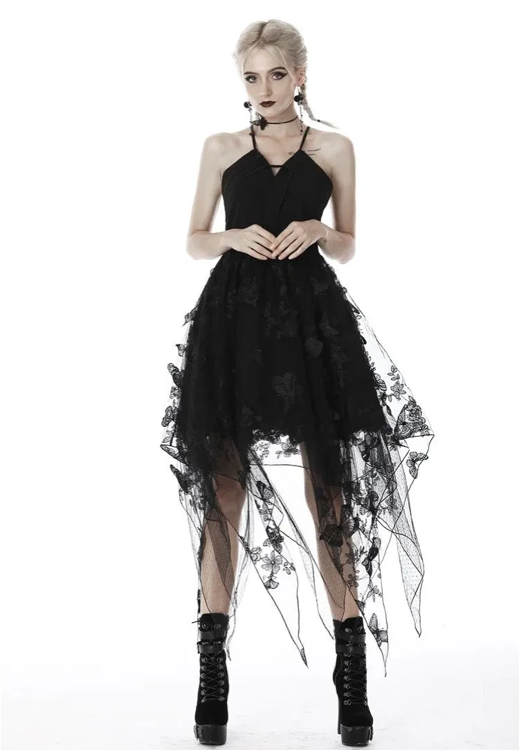 Dark In Love - Gothic Sexy Butterfly Strap - Dress