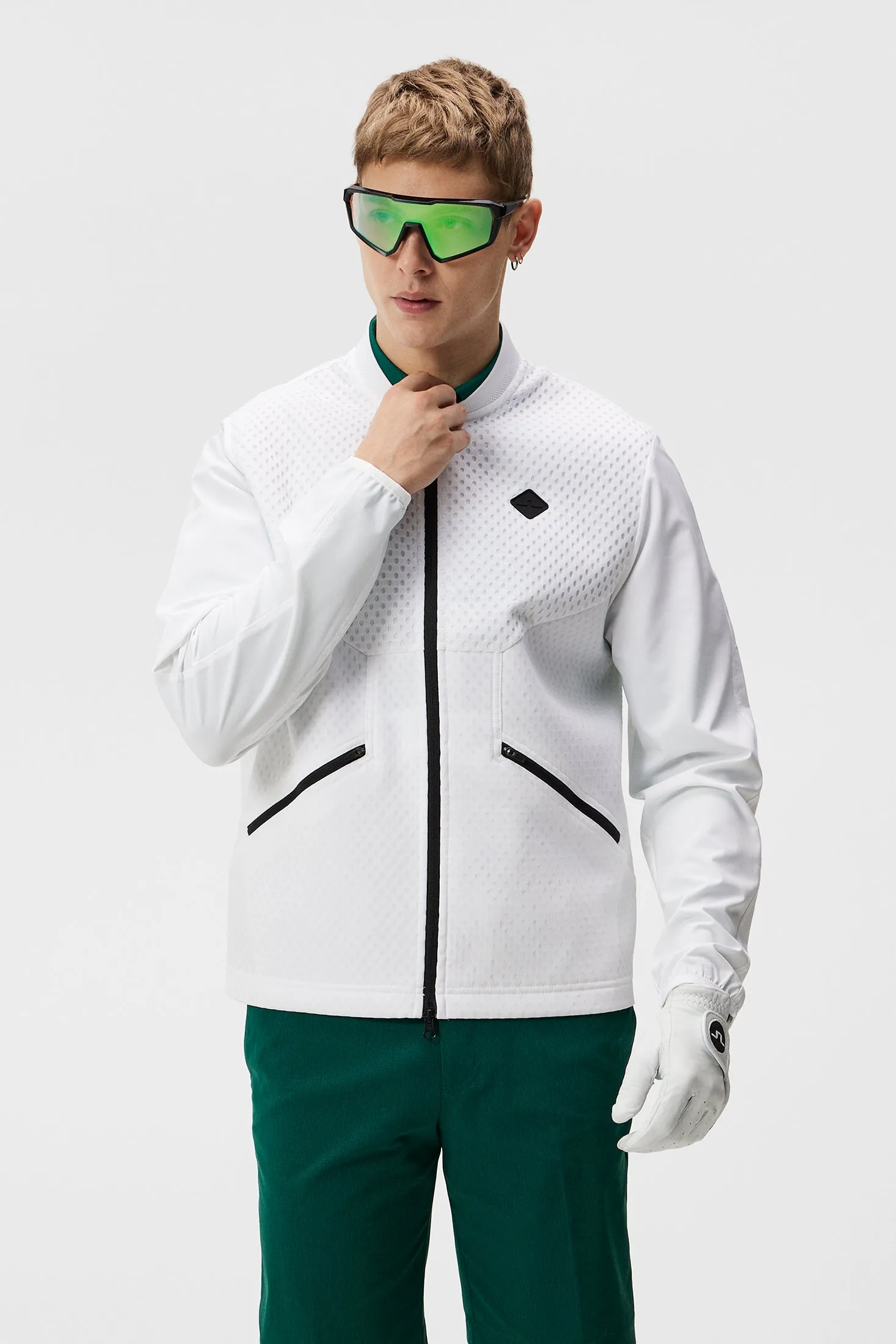 DIAMOND TECH BOMBER / White