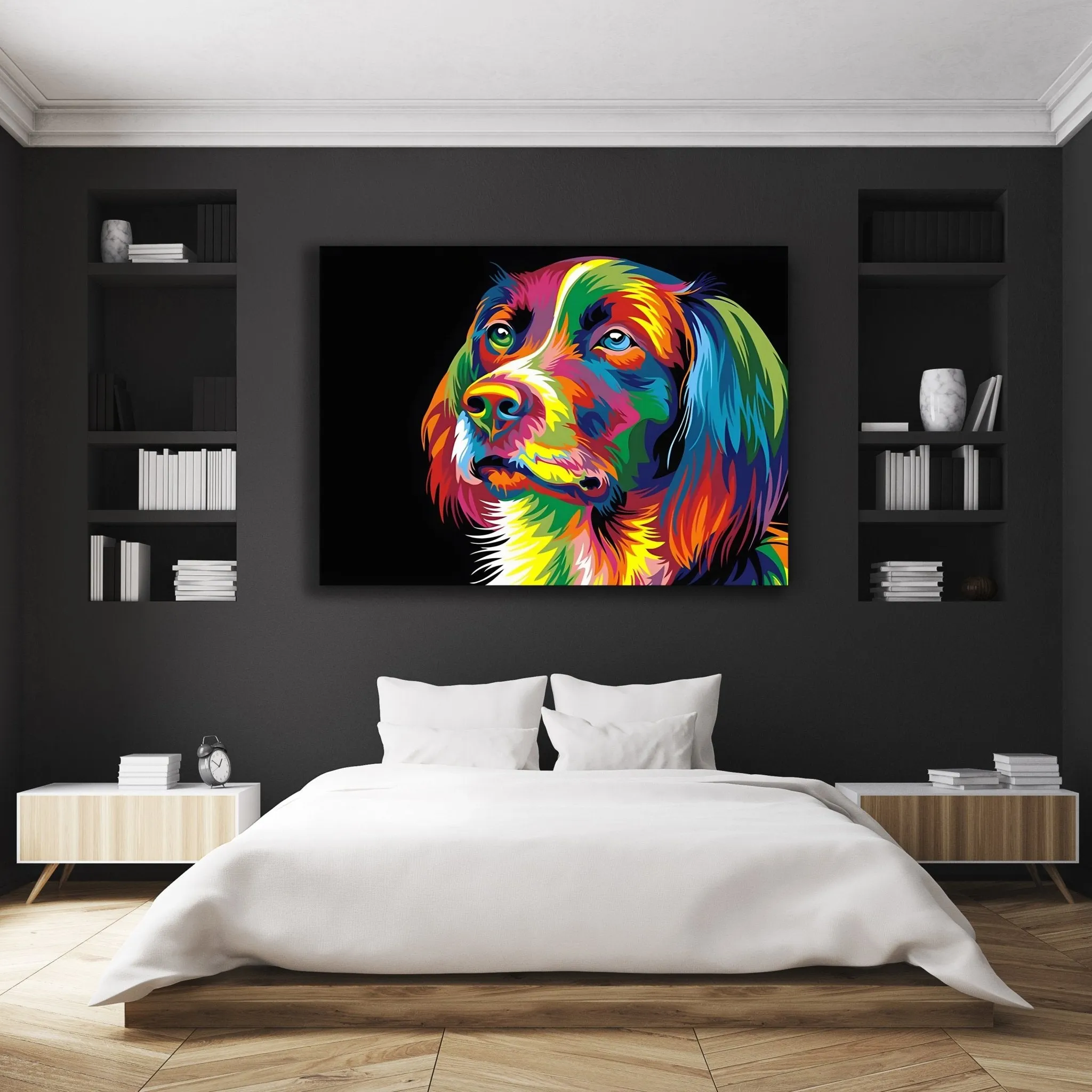 Dog Pop Art Canvas