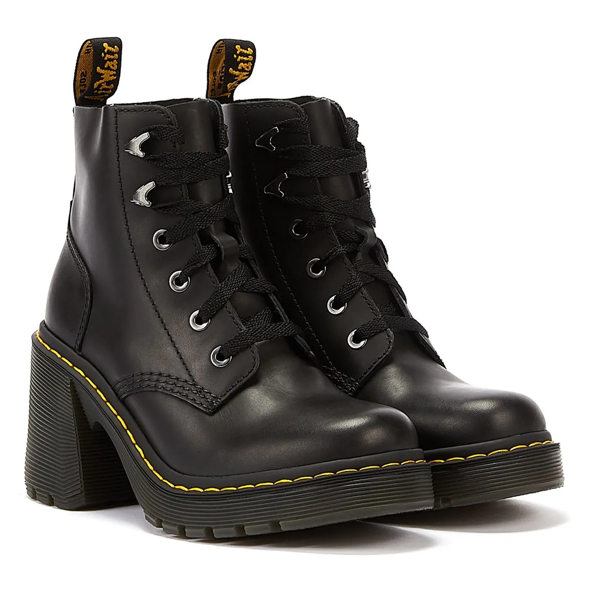 Dr. Martens Jesy Leather Women's Black Boots