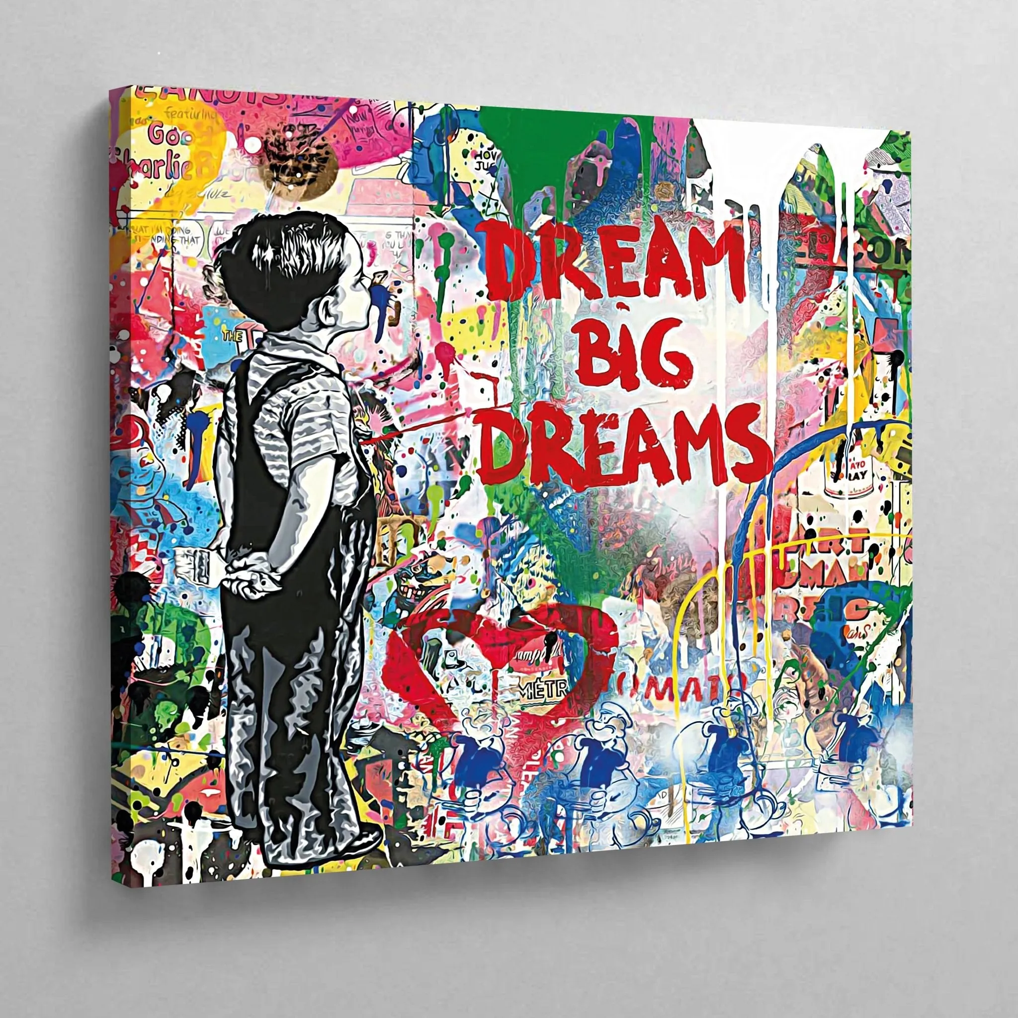 Dream Big Banksy Wall Art