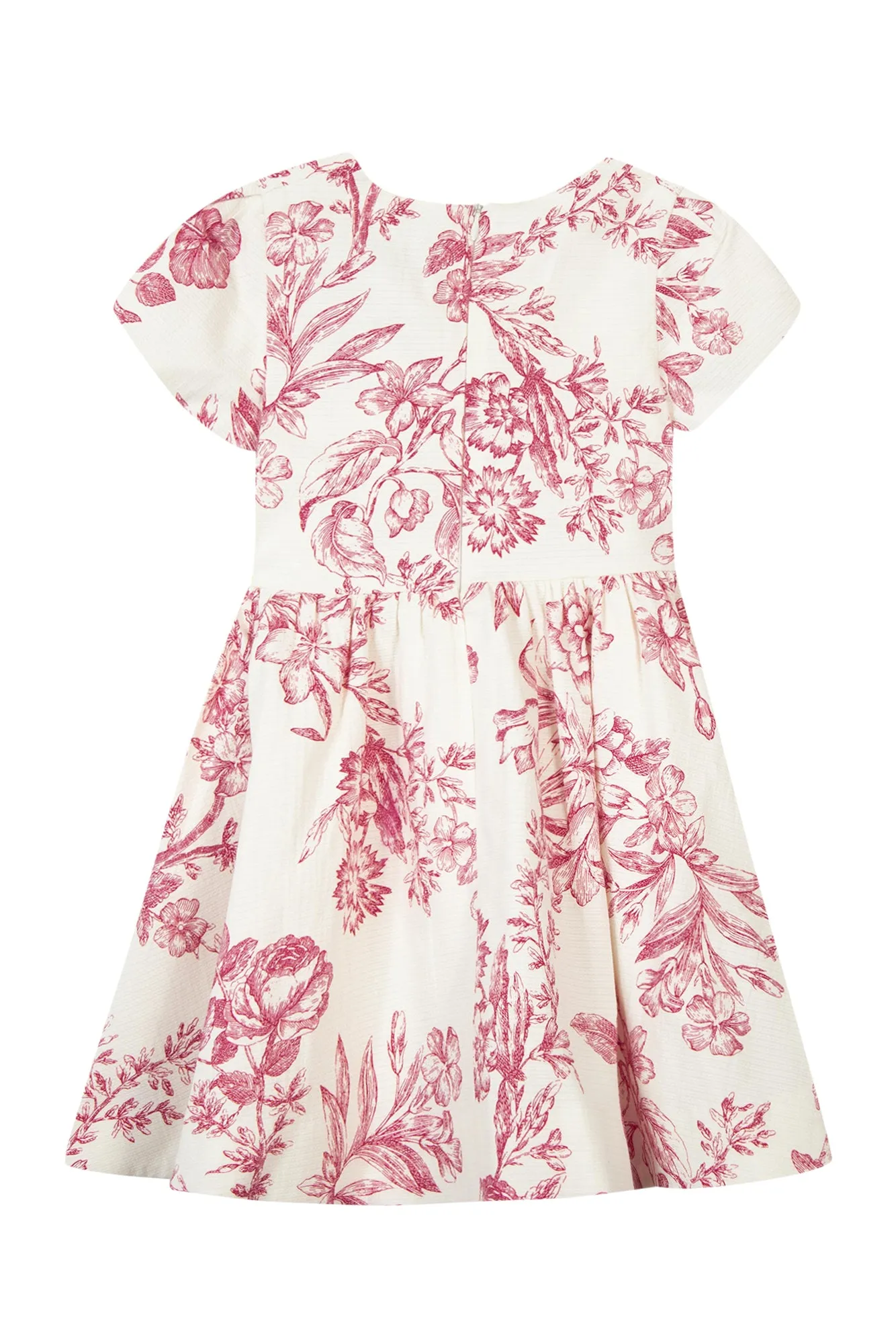 Dress - Pink Jacquard