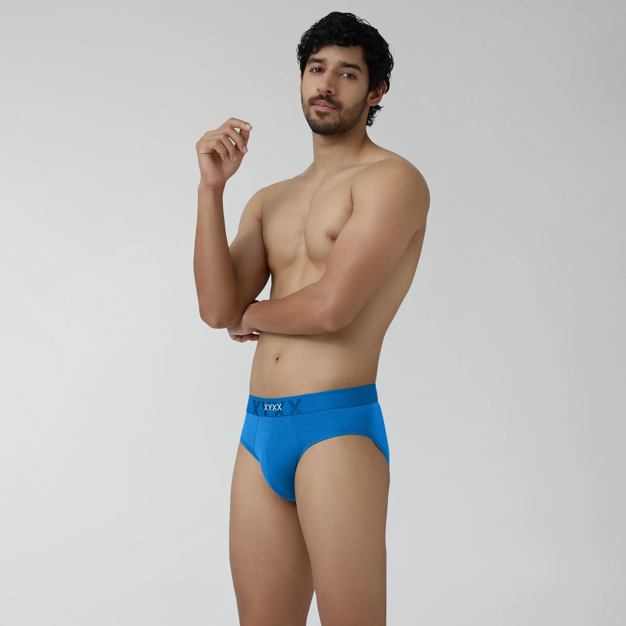 Element Cotton Stretch Briefs Pacific Blue