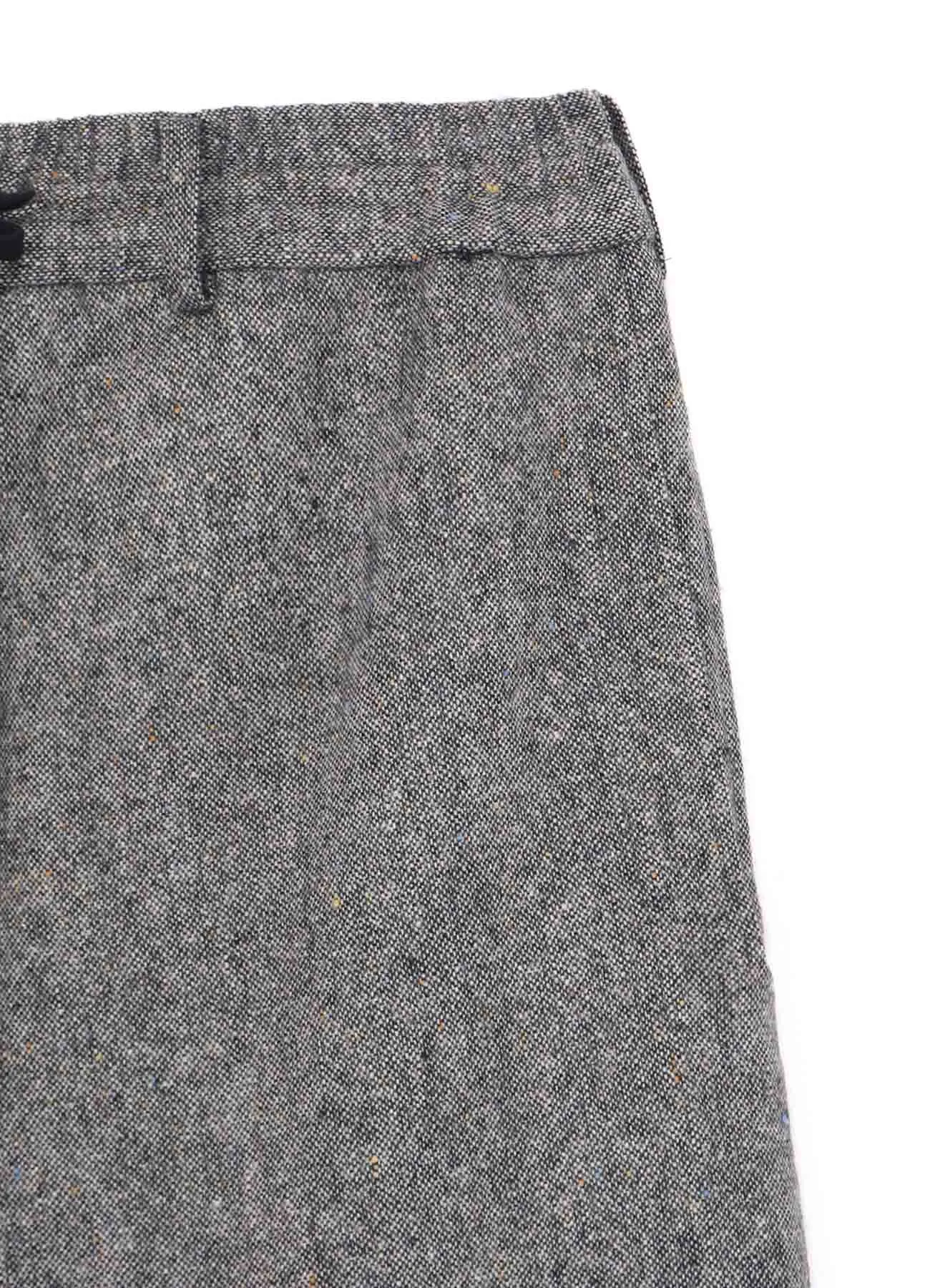 ETERMINE NEP TWEED   NORDIC PATTERN KNIT WRAP PANTS