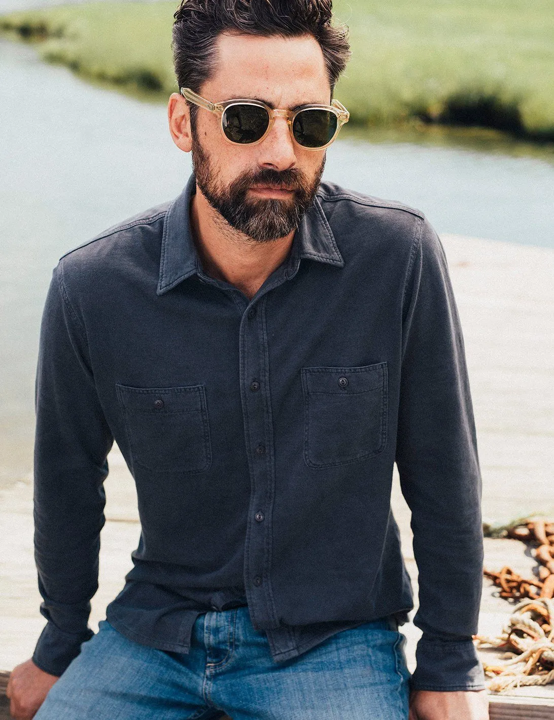 Faherty | Knit Seasons Shirt