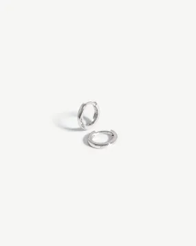 Fine Classic Huggies | 14ct White Gold