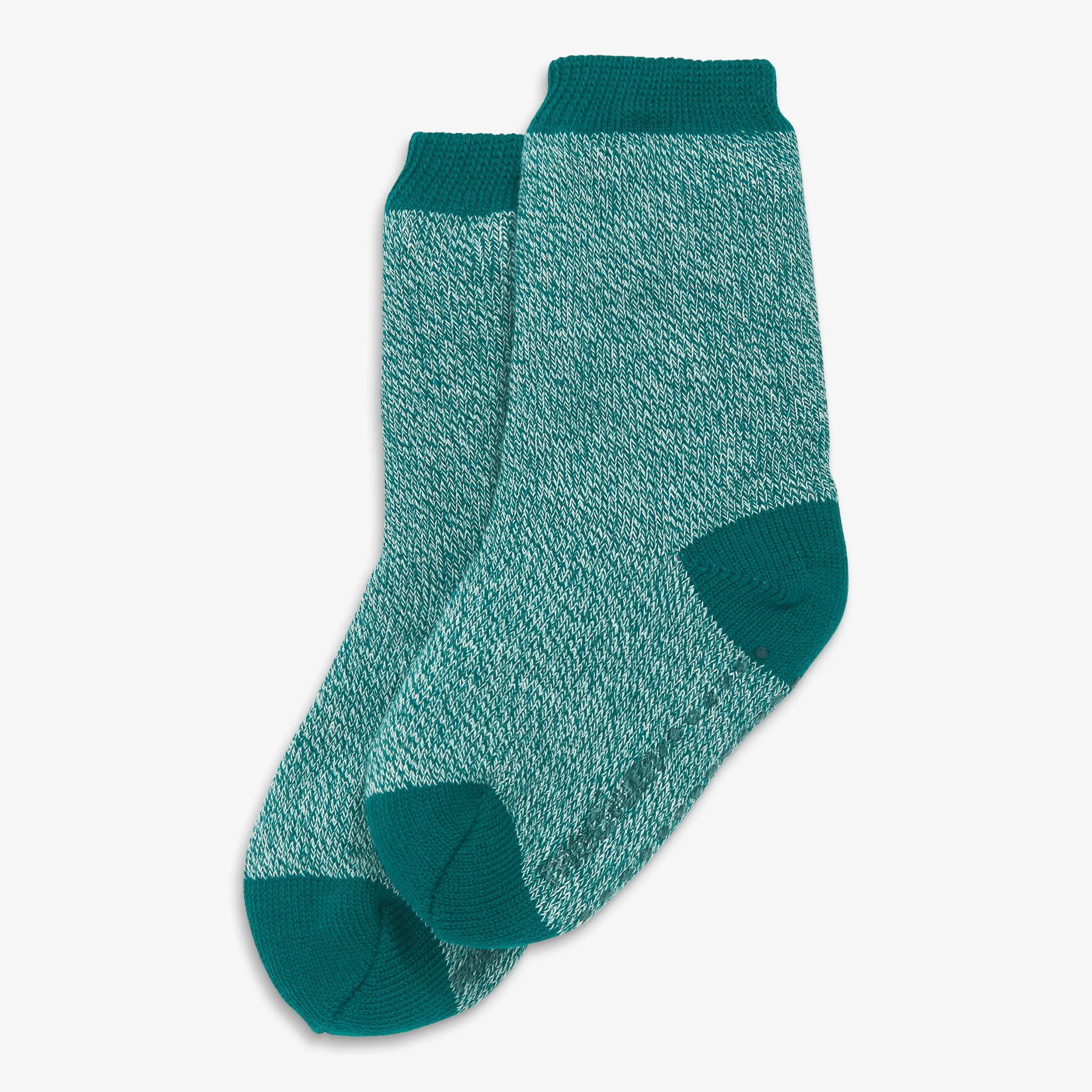 Fleece-lined slipper socks