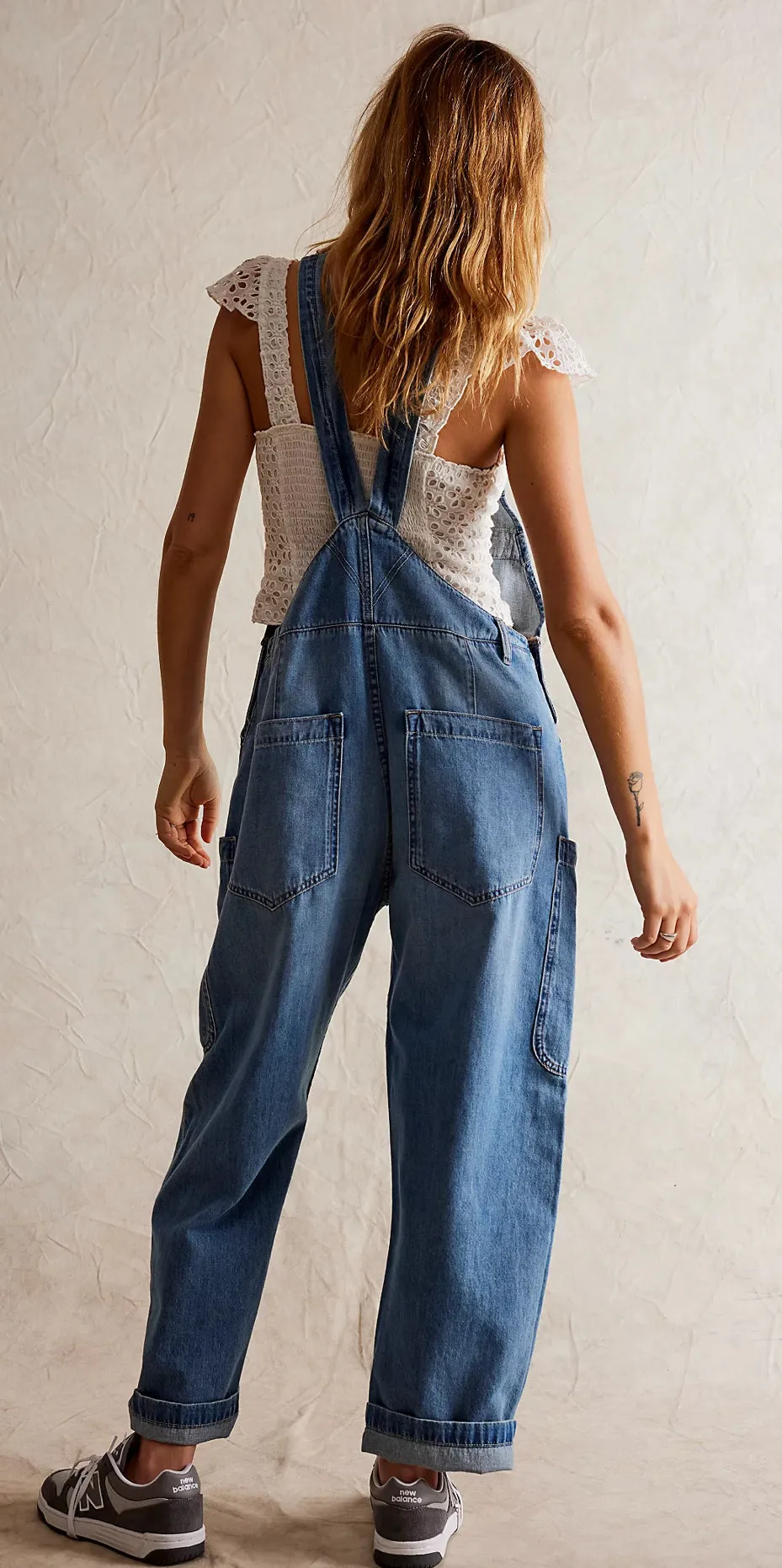 FREE PEOPLE WAY BACK OVERALL / LYDIA BLUE