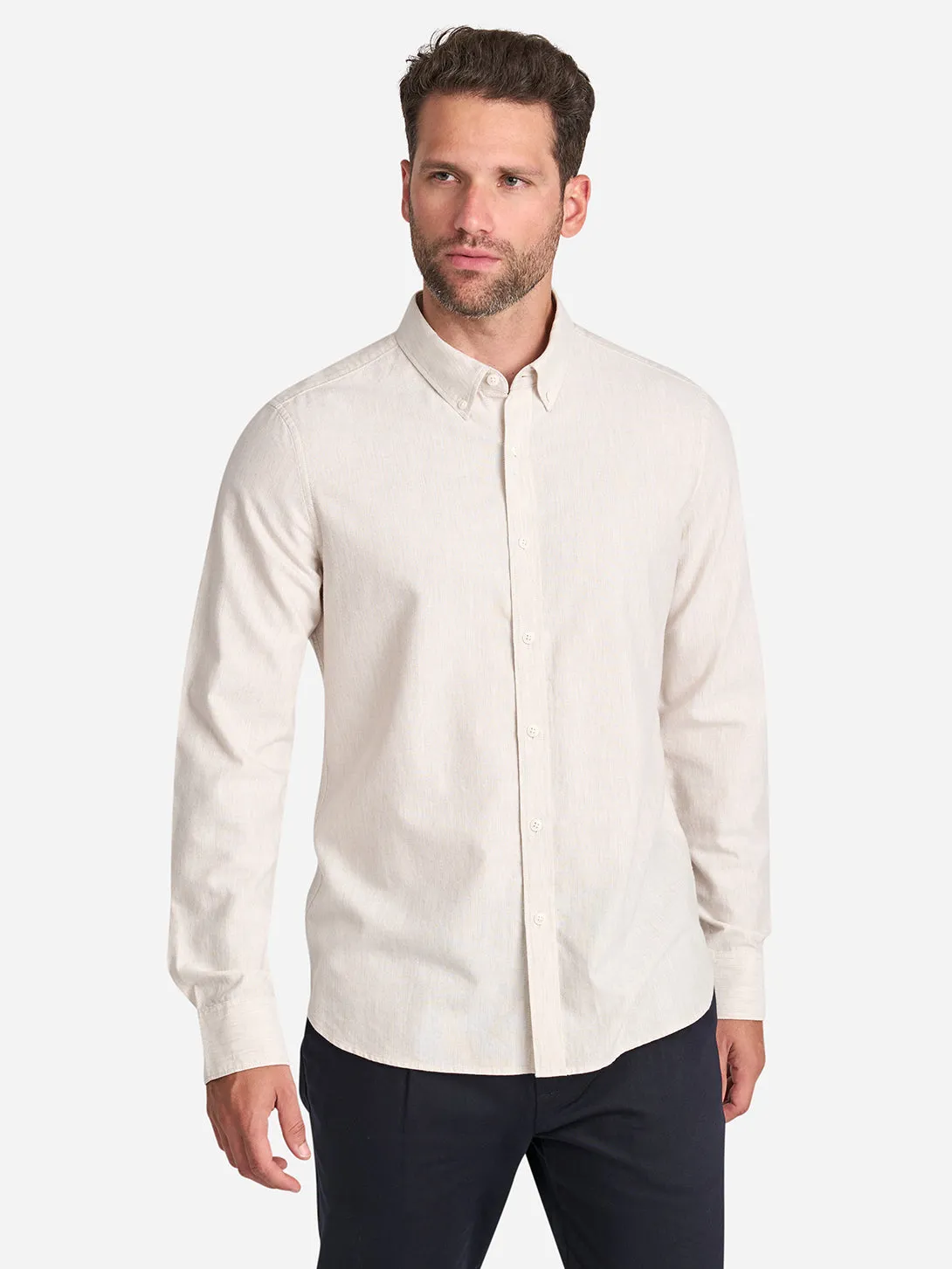 Fulton Heather Oxford Shirt