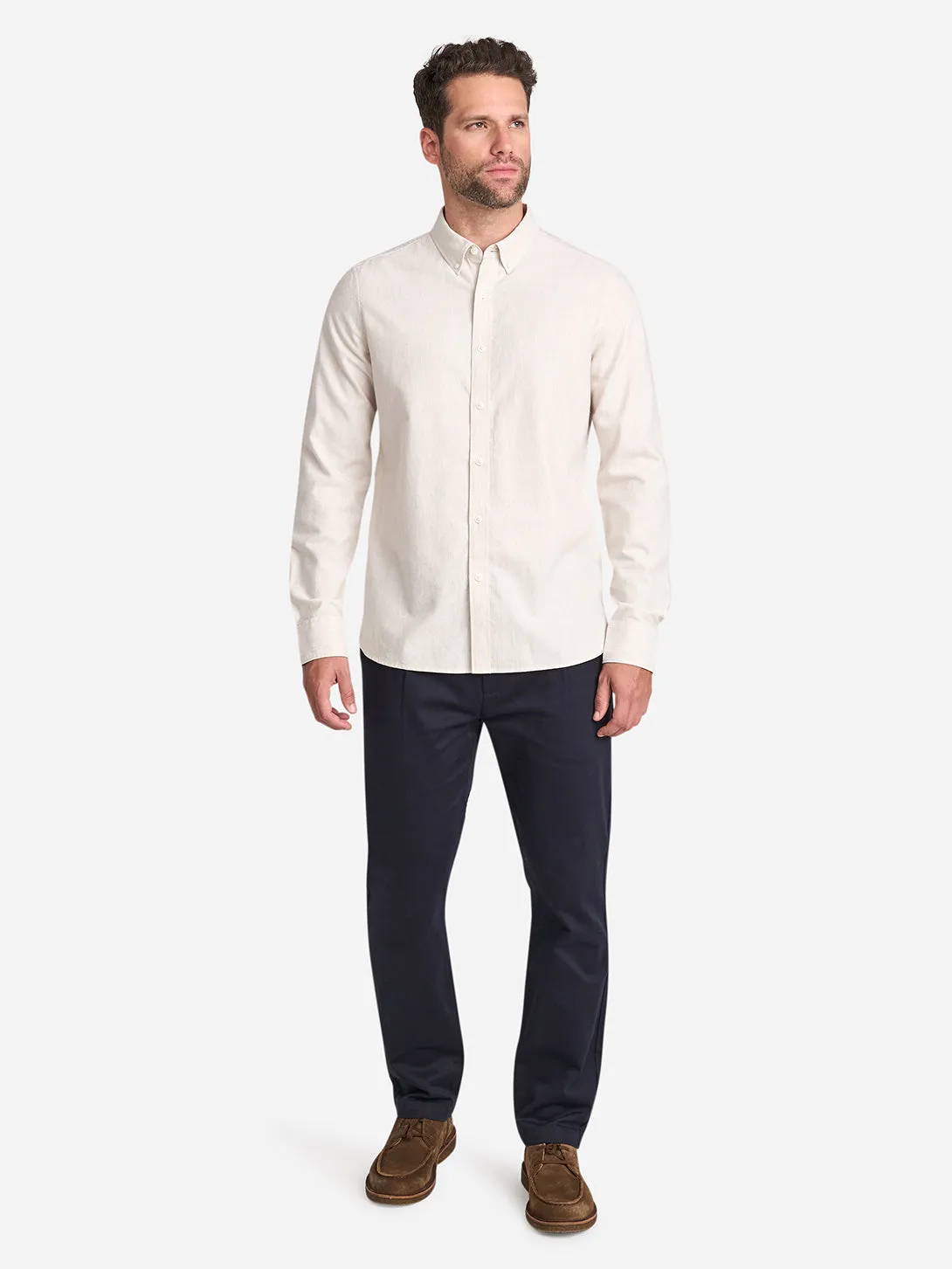 Fulton Heather Oxford Shirt