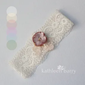 Ginny Garter dusty pink ivory blush - assorted colors available