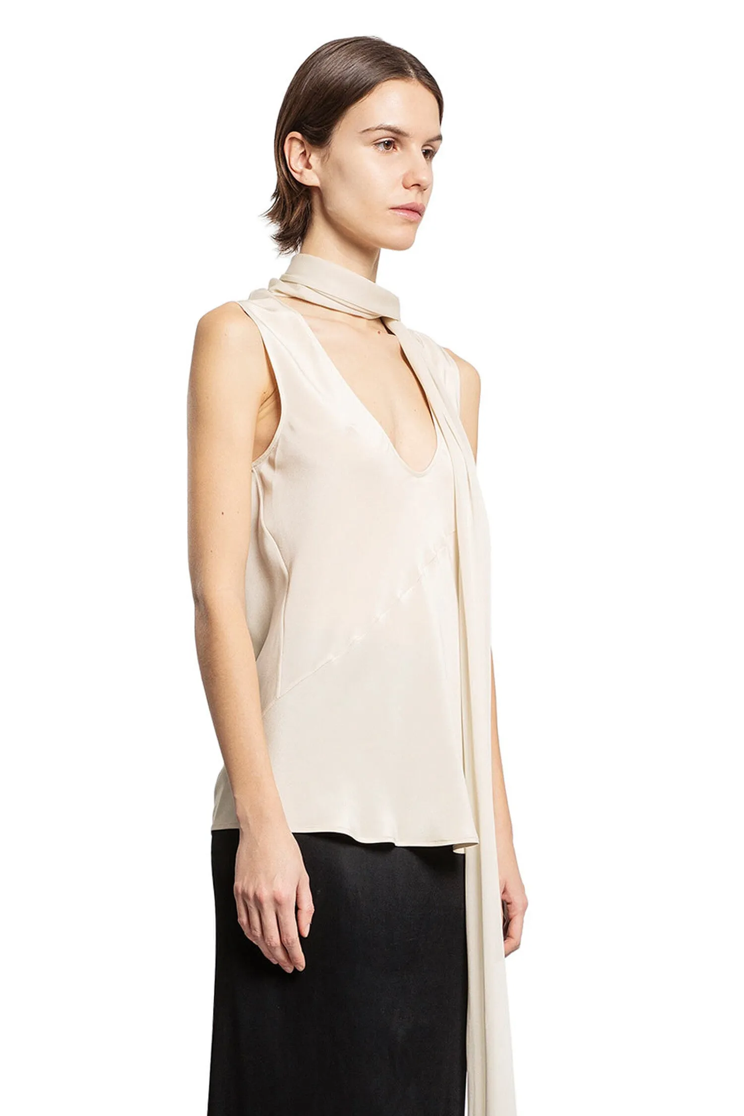 HELMUT LANG WOMAN BEIGE TOPS