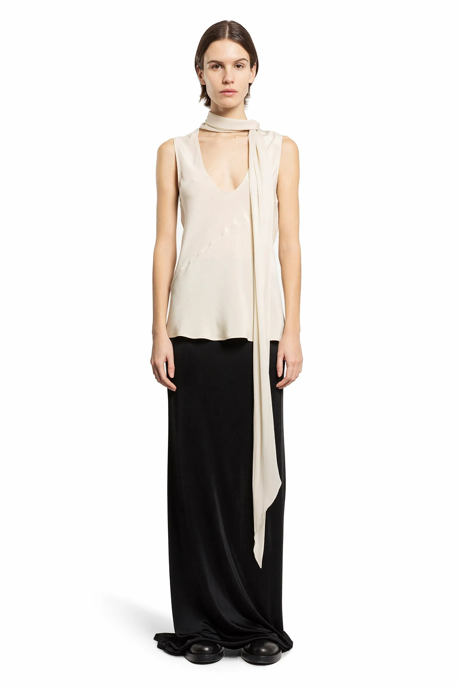 HELMUT LANG WOMAN BEIGE TOPS