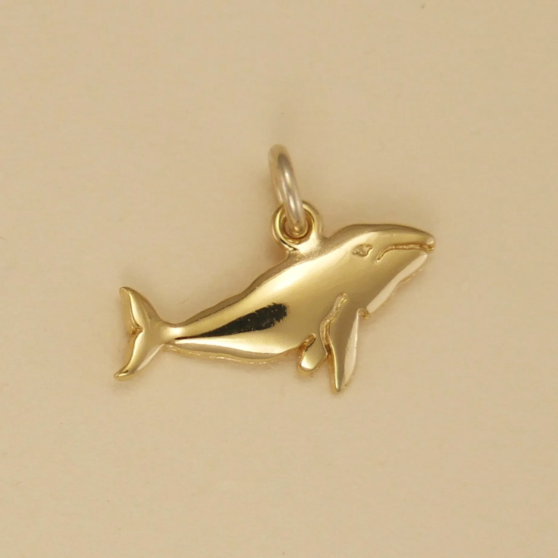 Humpback Whale Calf Charm