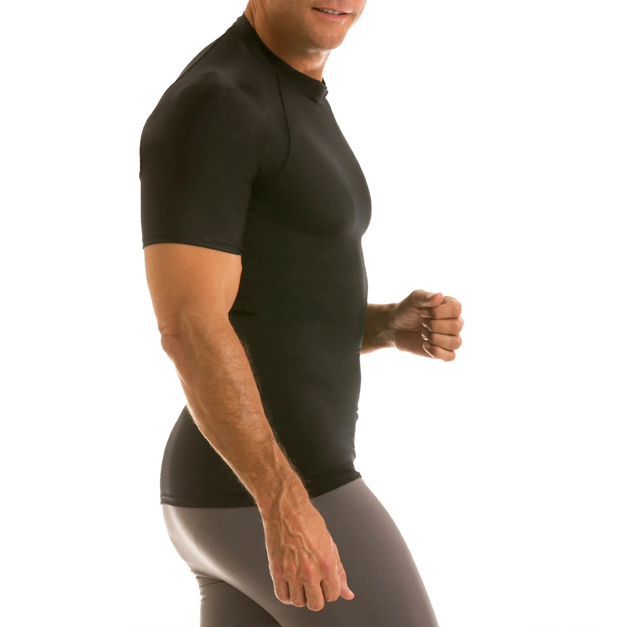 Insta Slim Activewear Compression Raglan Short Sleeve MA2019