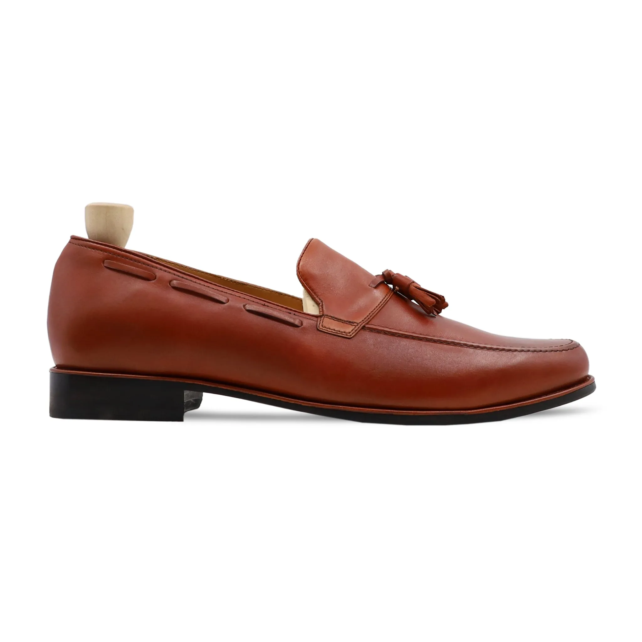 Iverness - Men's Orange Calf Leather Loafer