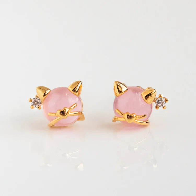 Kitty Kat Studs