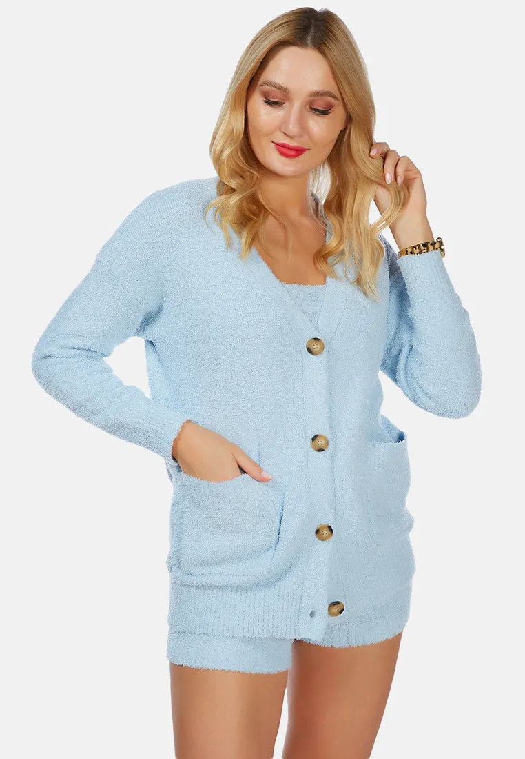 Knitted Full Sleeve Cardigan