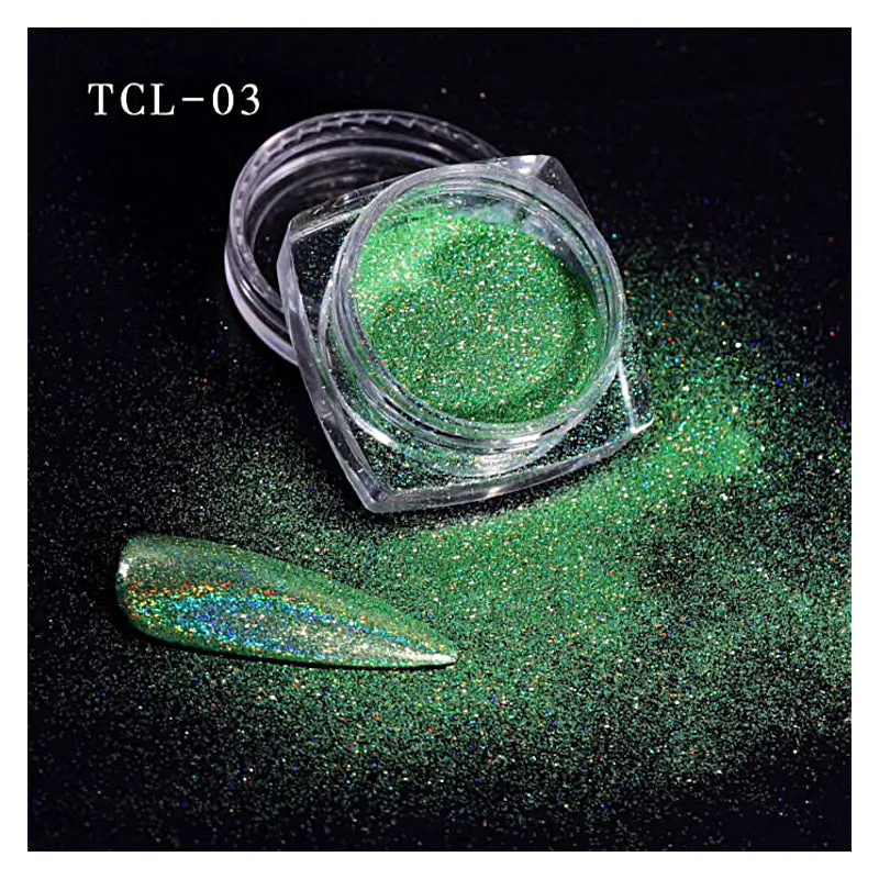 Laser Holographic Chrome Pigments Shimmer