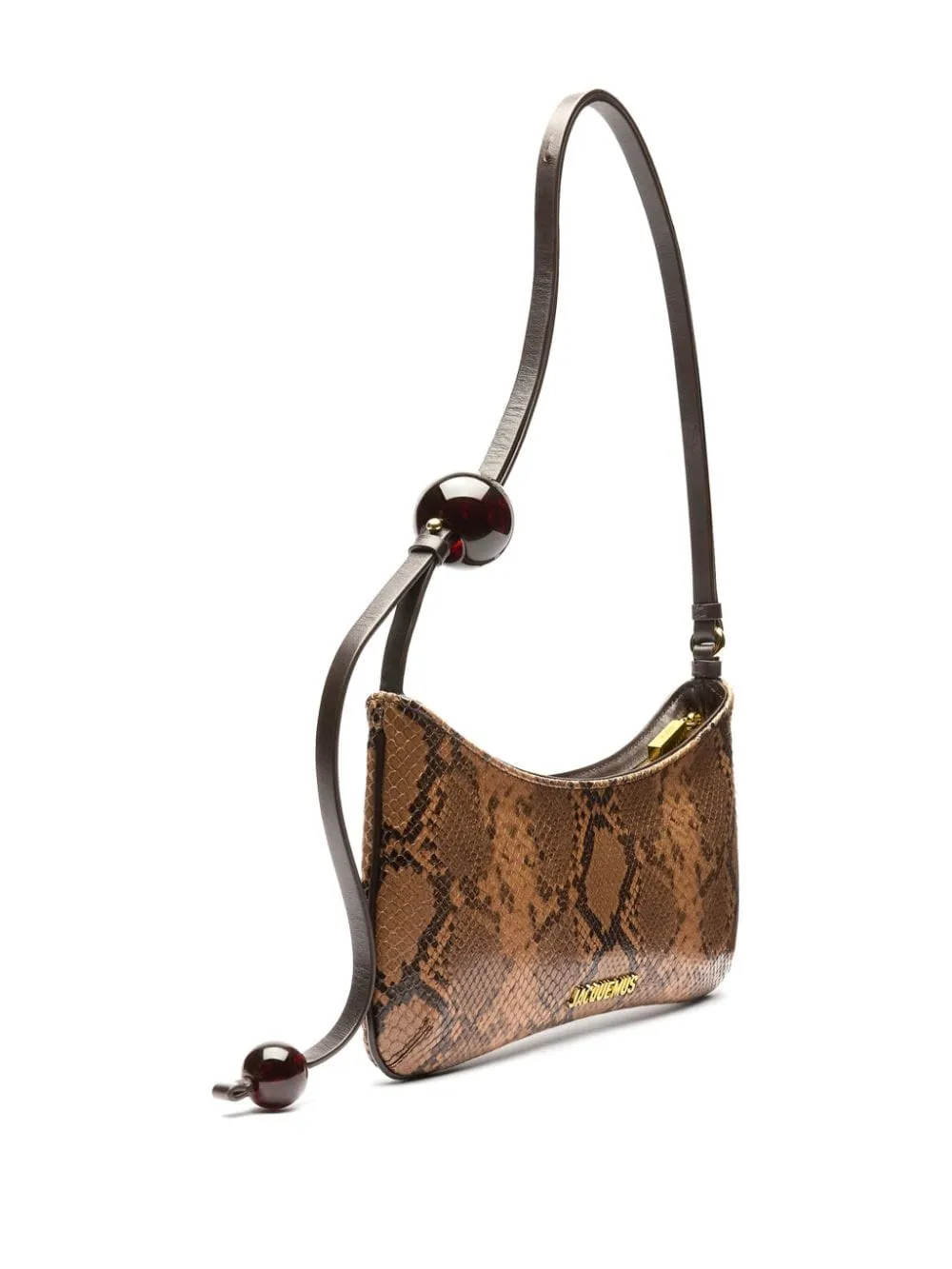 LE BISOU PERLE LEATHER SHOULDER BAG