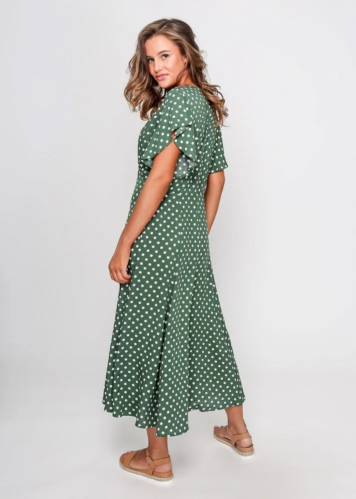 Leoni Miranda Dress Green Do