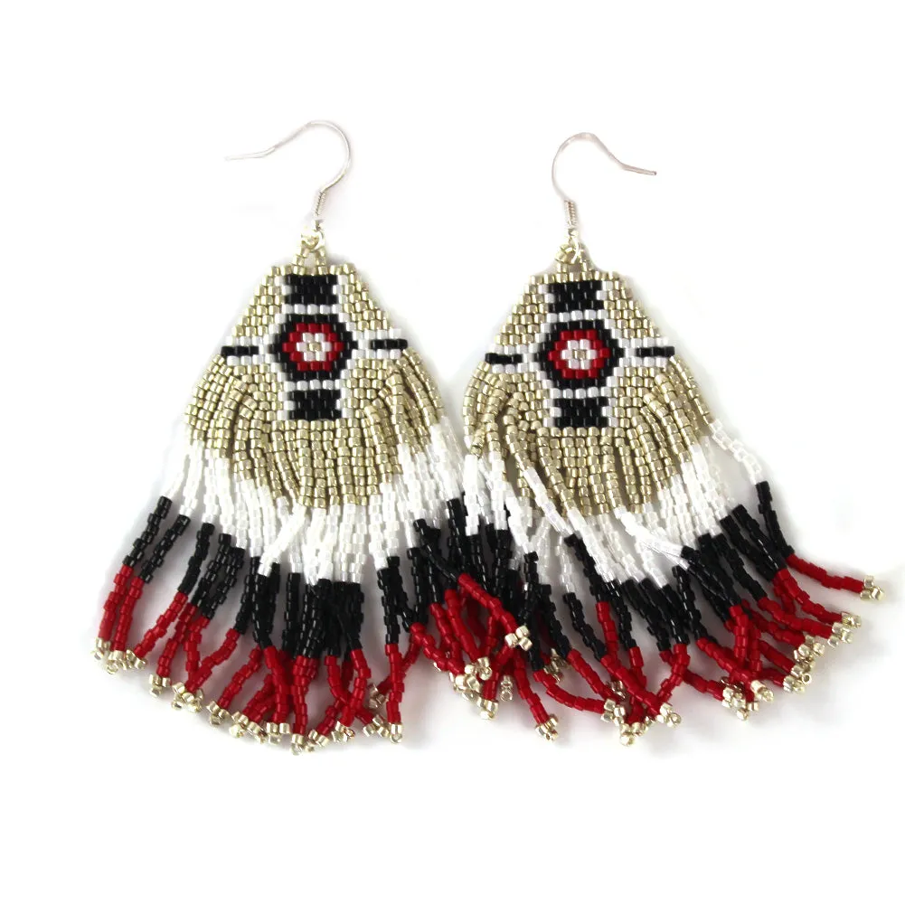 Linda McCullough Beaded Earrings