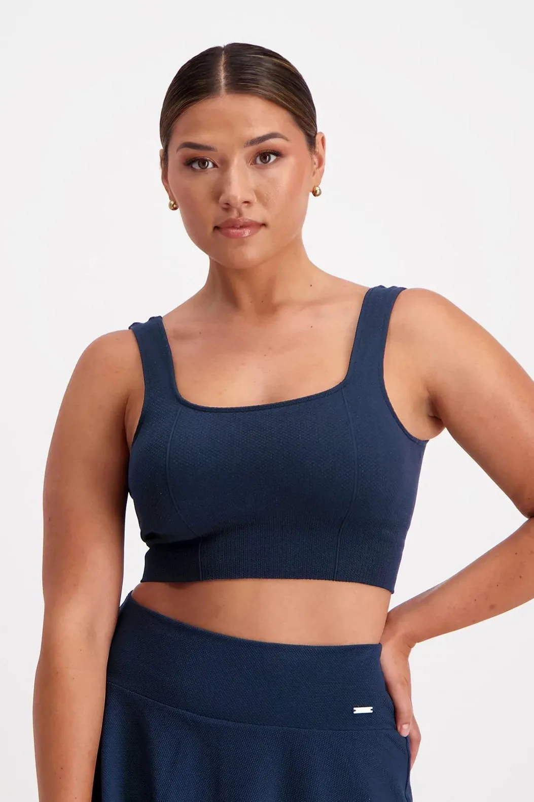 Luxe Seamless Bra | Navy