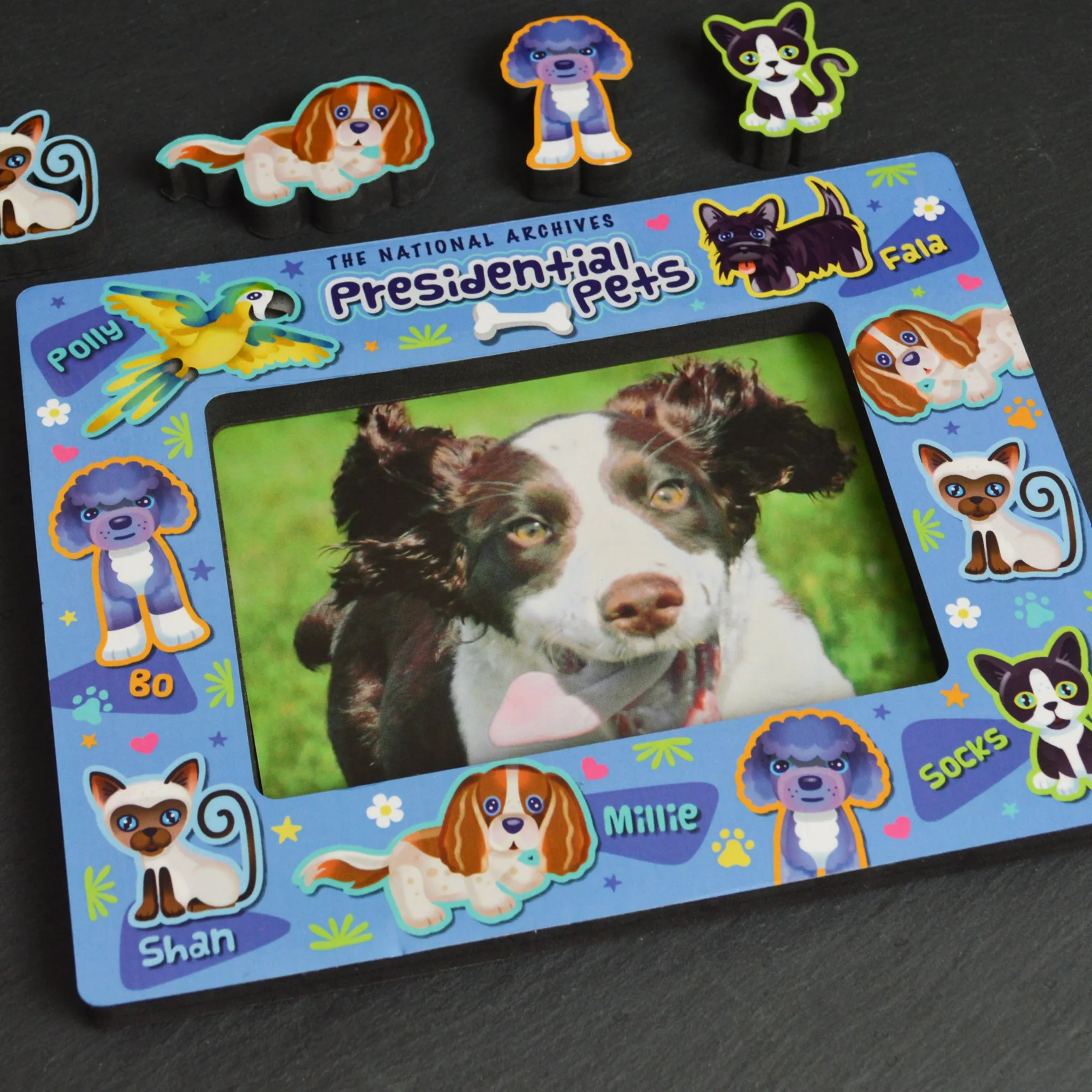 Magnetic Presidential Pets Frame