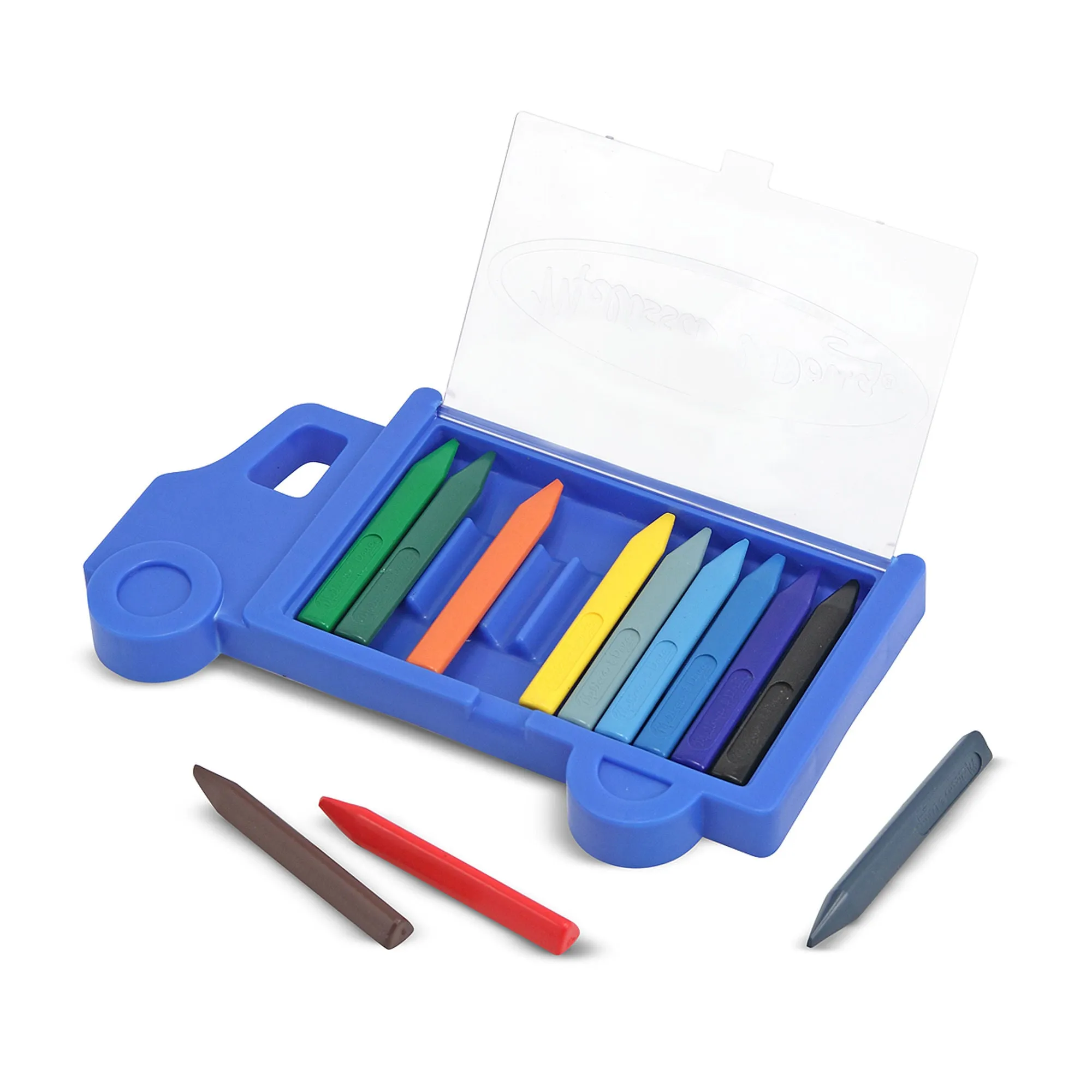 Melissa & Doug Truck Crayon Set