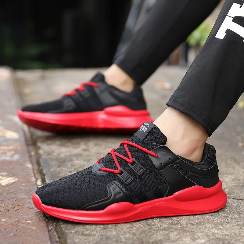 Men's Outdoor Sports Breathable Mesh Trainers Sneakers