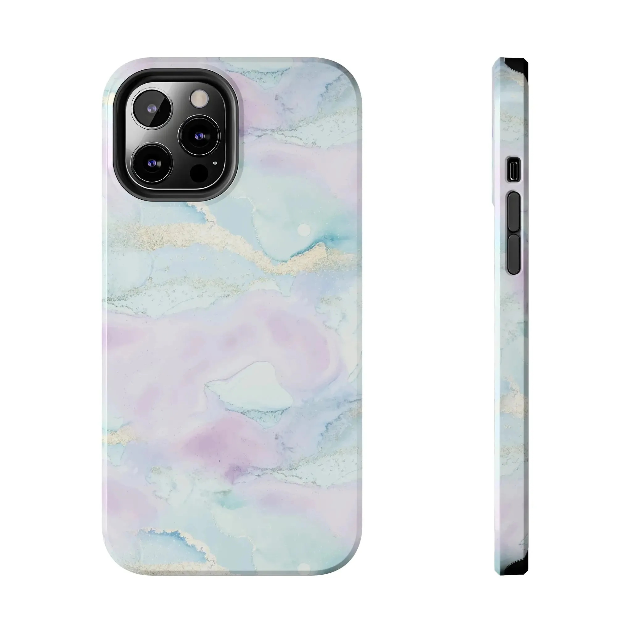 Mermaid Watchers | Purple Marble Case