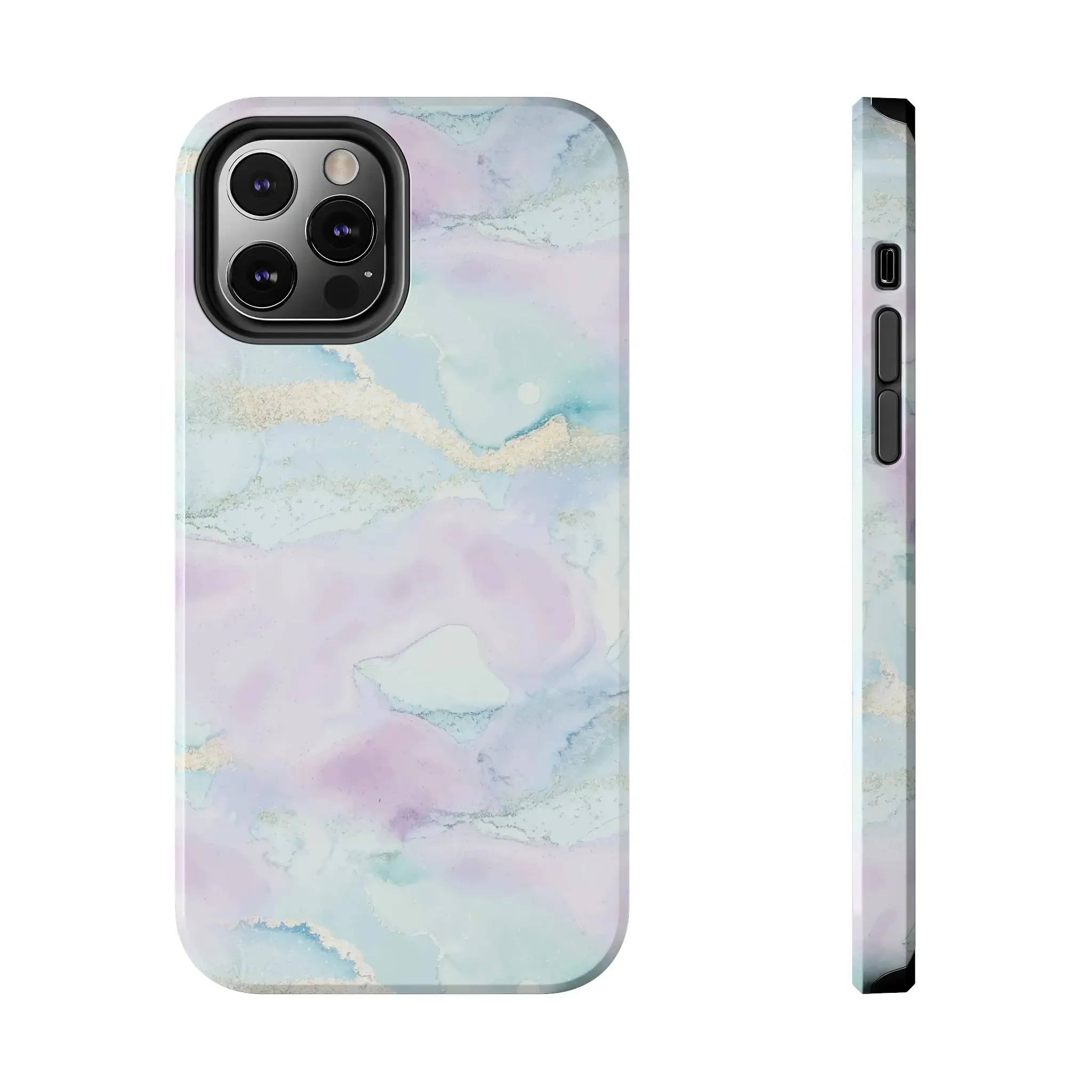 Mermaid Watchers | Purple Marble Case