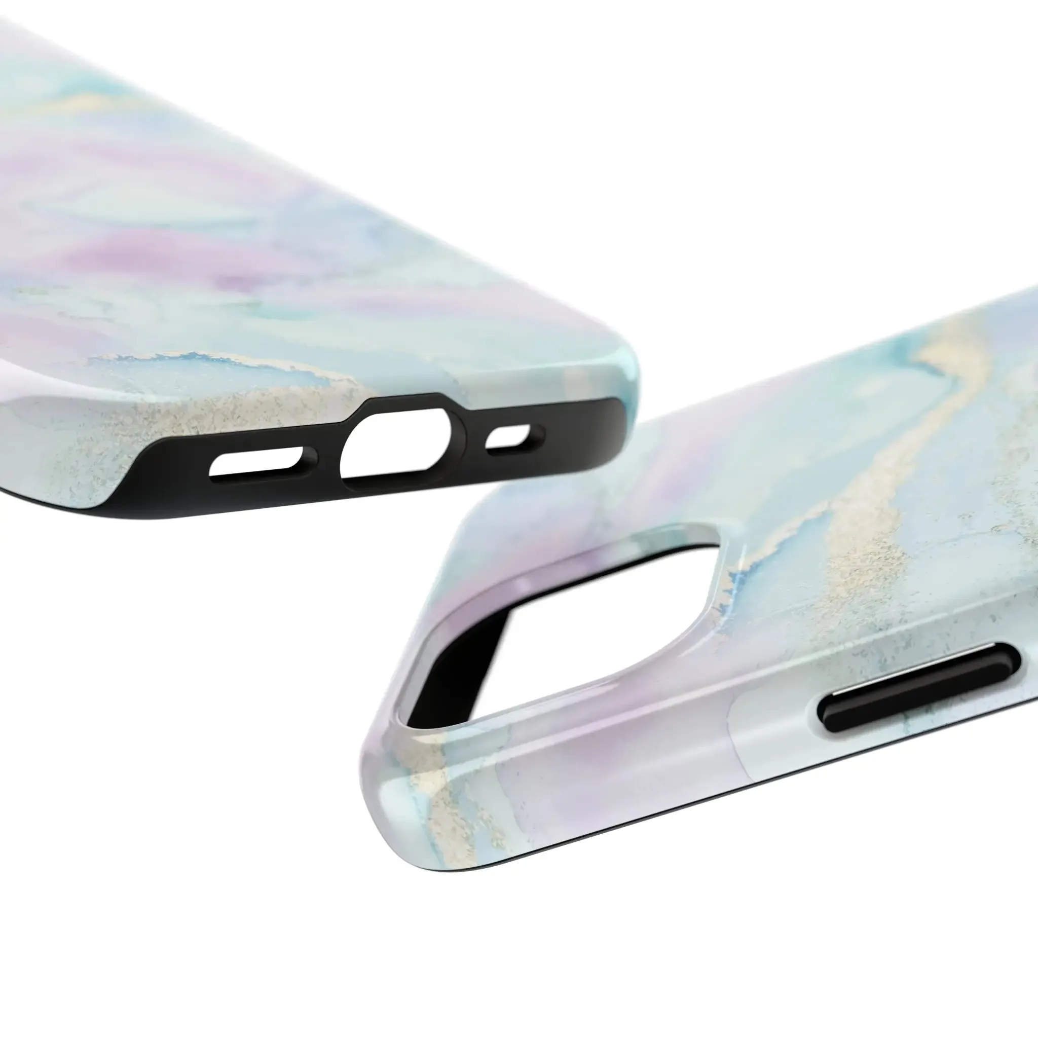 Mermaid Watchers | Purple Marble Case