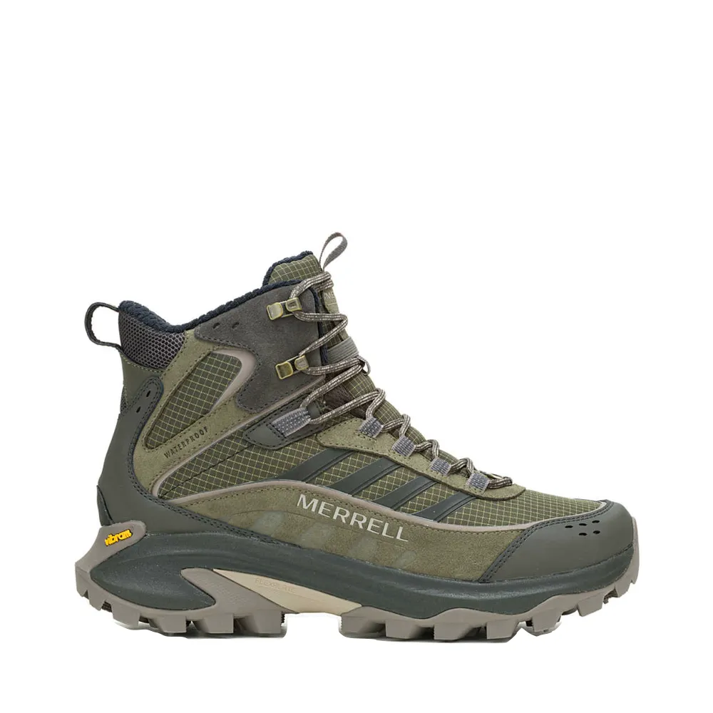 Merrell Men's Moab Speed 2 Thermo Mid Waterproof Boot in Olive