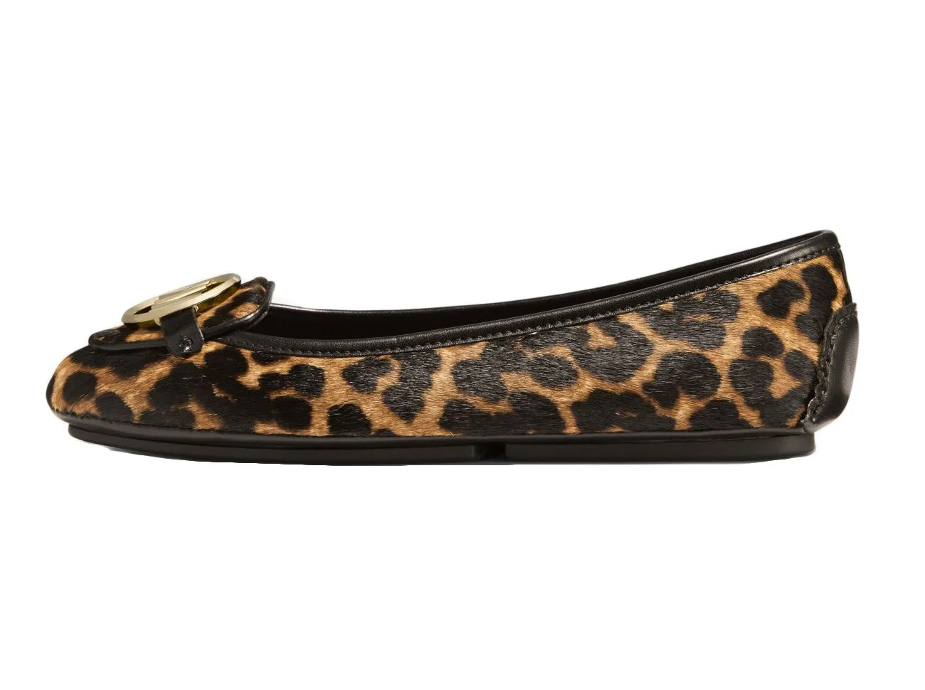 Michael Kors Lillie Leopard Calf Hair Moccasin