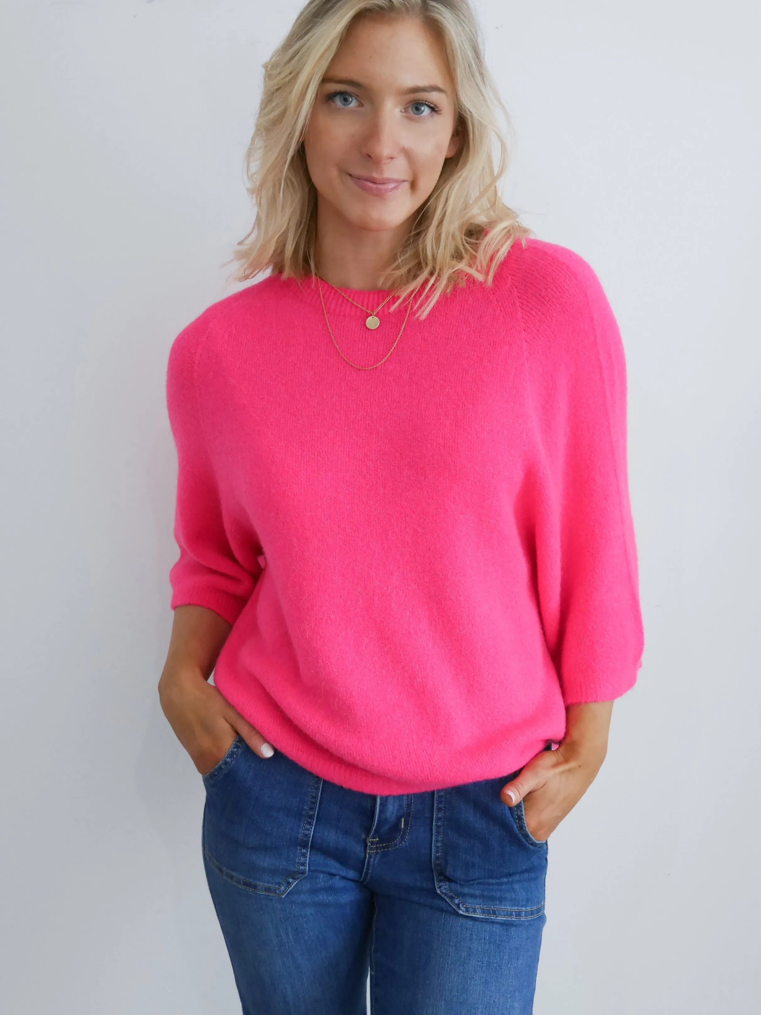 Millie Knit Fuchsia