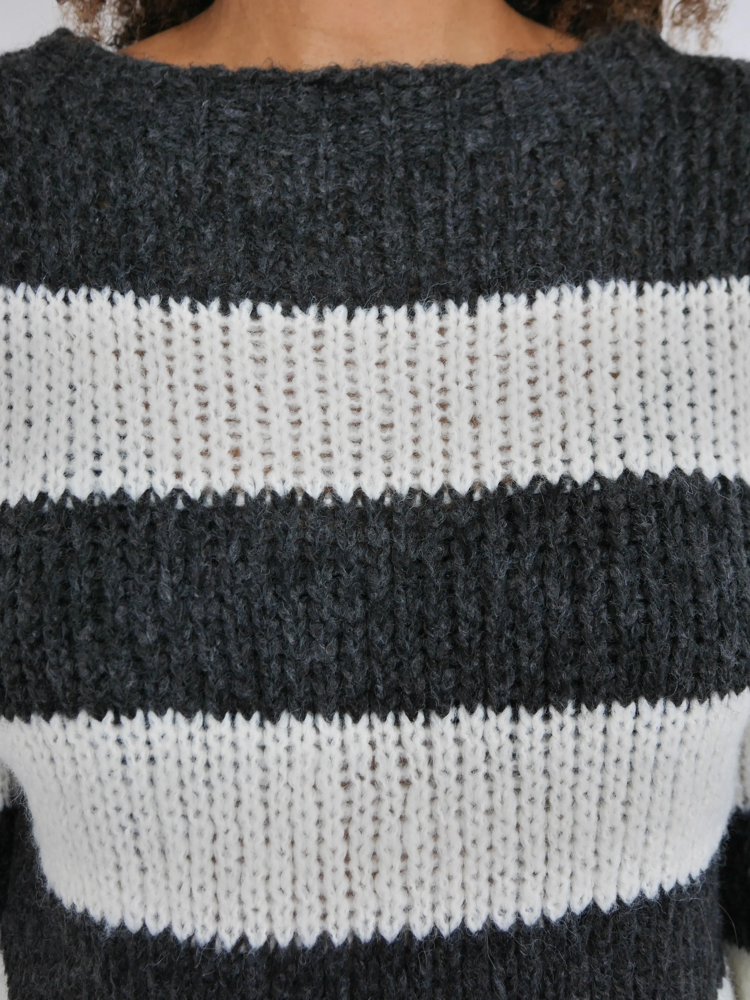 Natalie Knit Charcoal