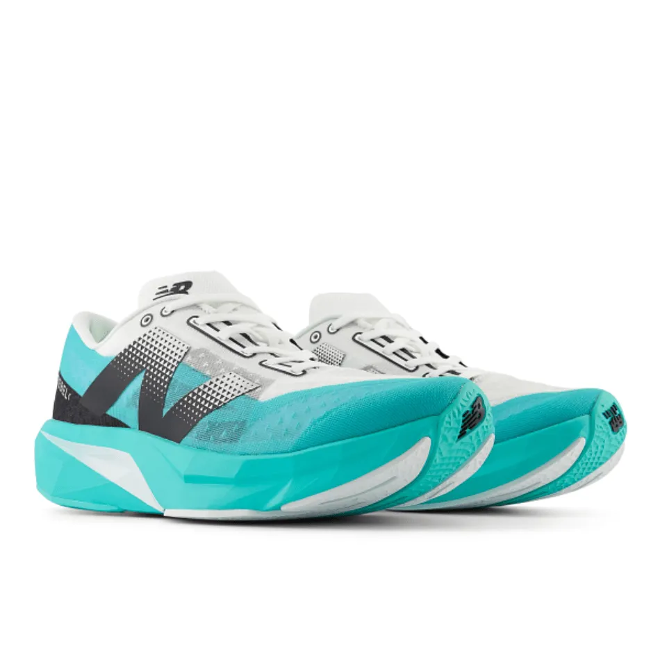 New Balance Fuelcell Rebel V4 Men's Running Shoes Cyber Jade with White and Black AW24