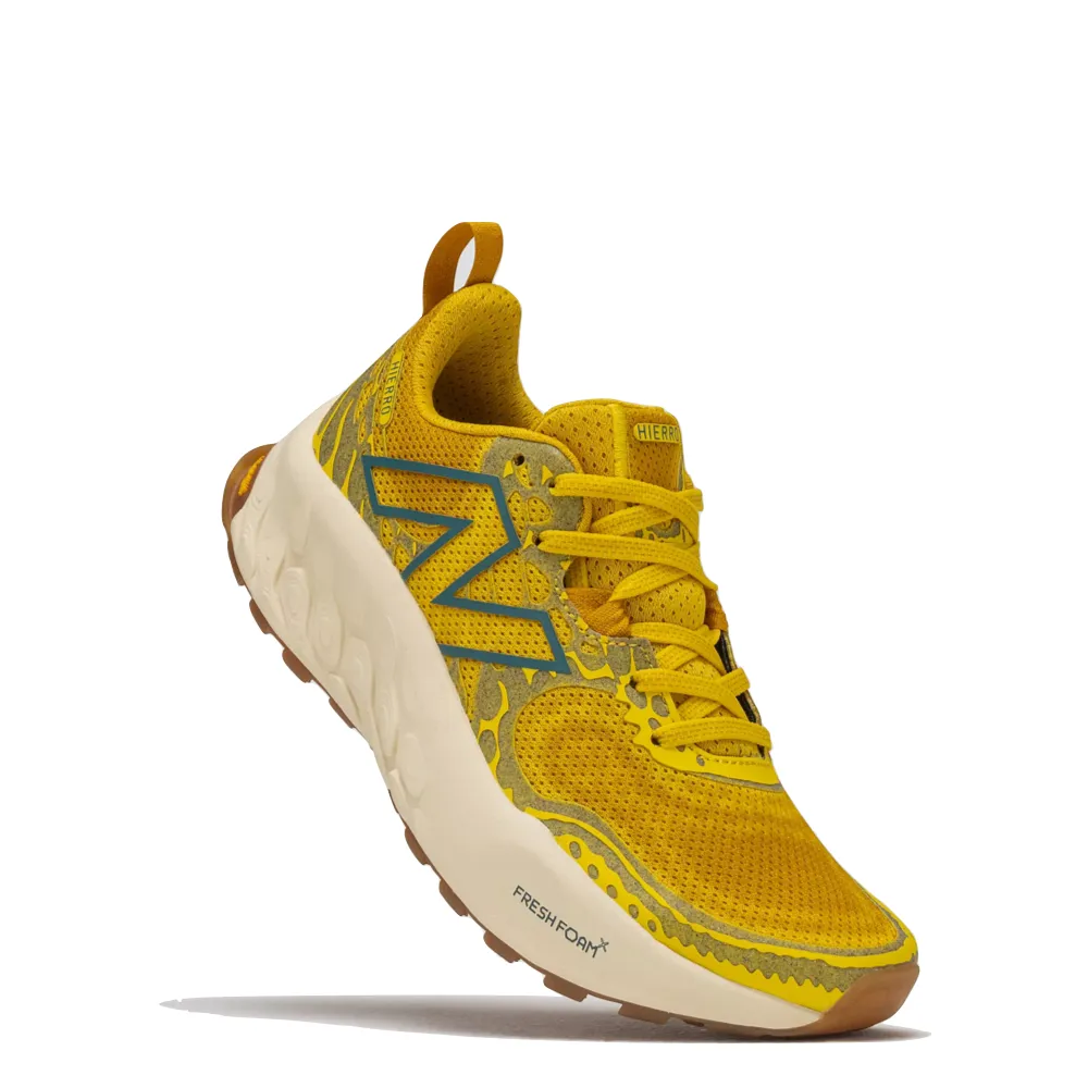 New Balance Women's Fresh Foam X Hierro v8 Sneaker in Ginger Lemon with Calcium and Terrarium