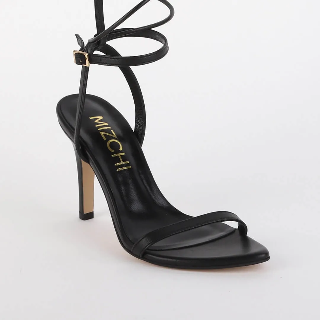 *NINA - black, 9cm size UK 2.5