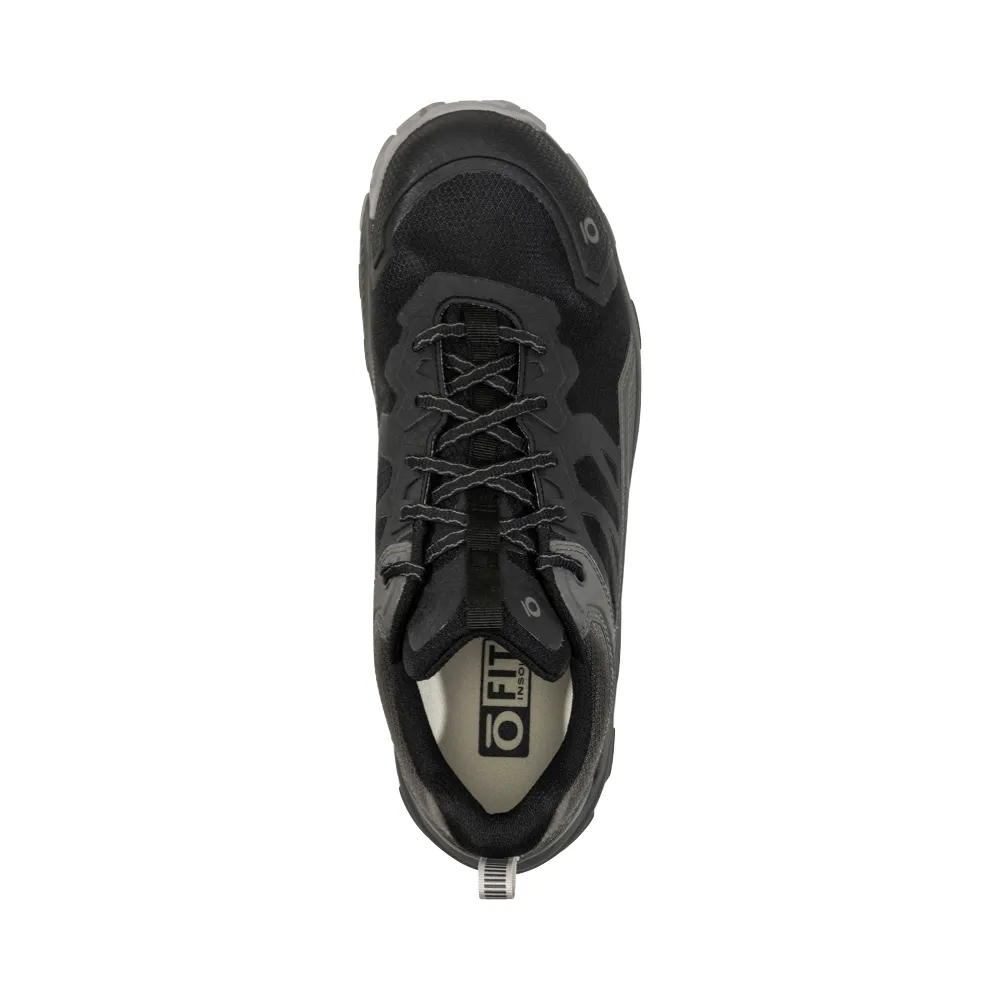 Oboz Men's Katabatic Low Waterproof Hiker in Black Sea